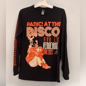 Panic! At the Disco Viva Las Vengeance 2022 long-sleeve tour shirt